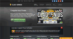 Desktop Screenshot of cladg.com