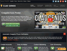 Tablet Screenshot of cladg.com